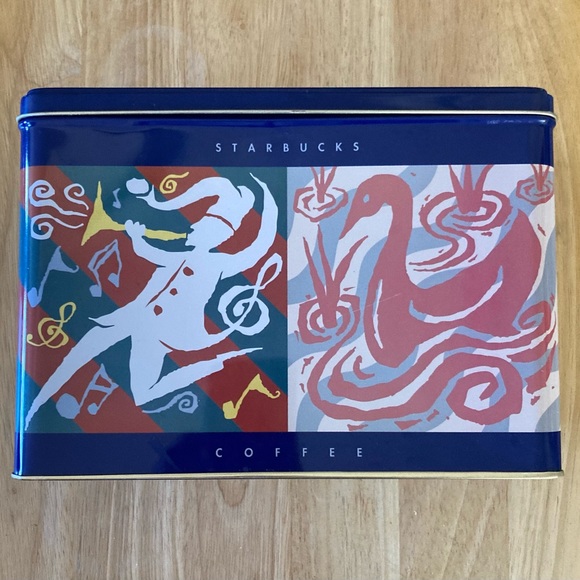 Starbucks 1995 Coffee Tin (Empty) - Picture 2 of 5